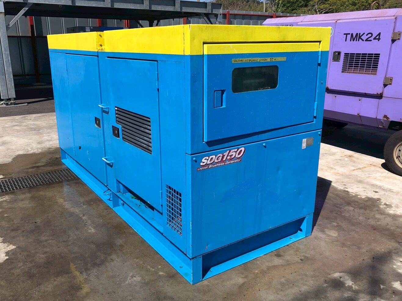 中古発電機 SDG150AS #145-1