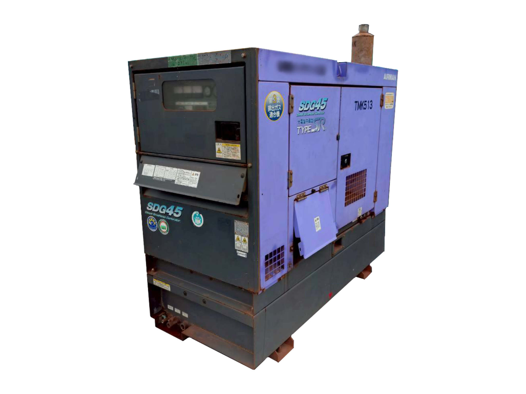中古発電機 SDG45S-7B1 #180-1