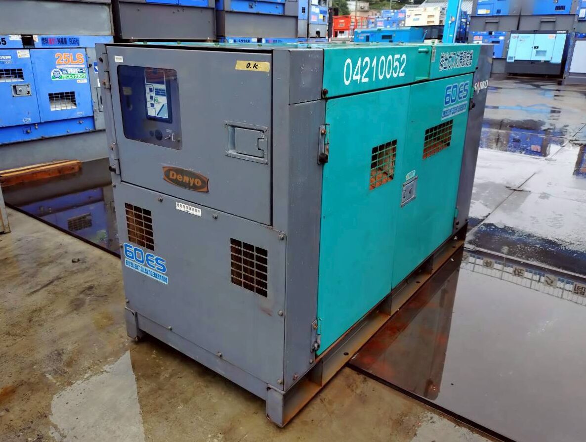 中古発電機 DCA-60ESH #186-1