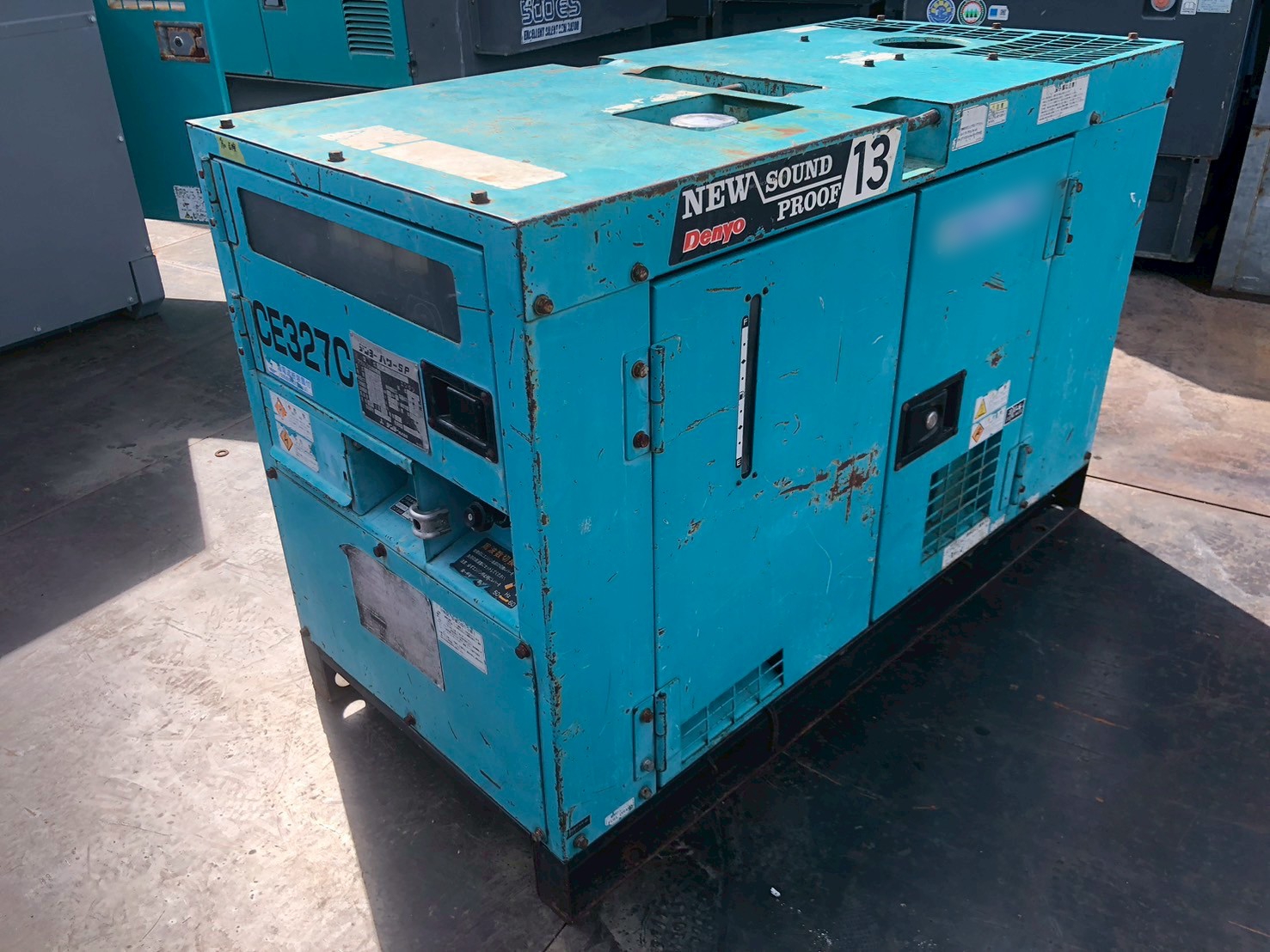 中古発電機 DCA-13SPK #195-1