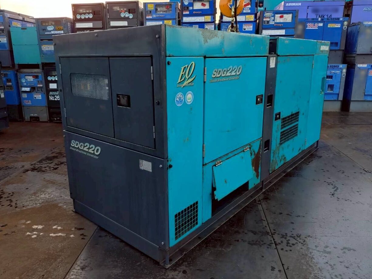 中古発電機 SDG220S #194-1