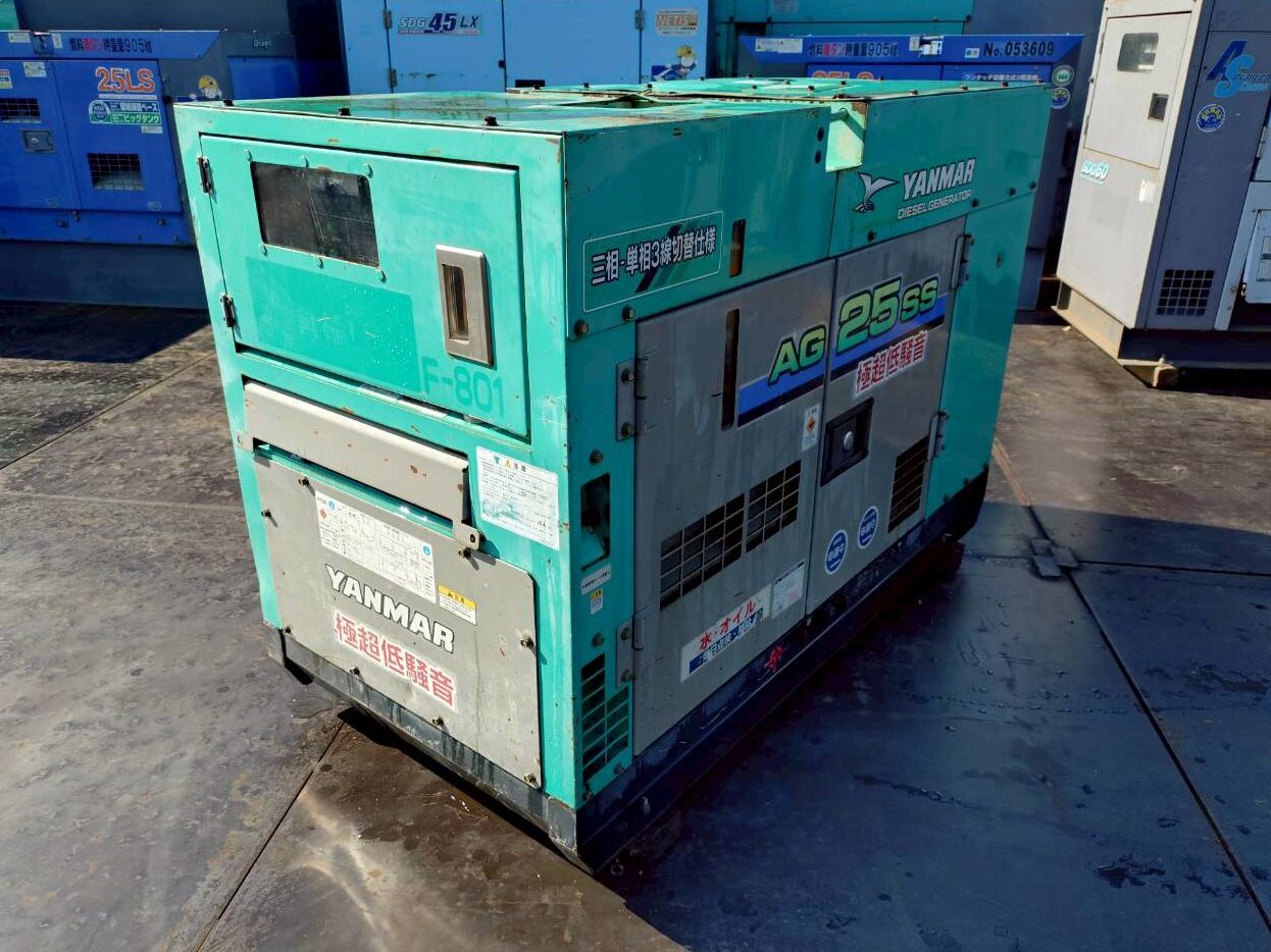 中古発電機 AG25SS #211-1