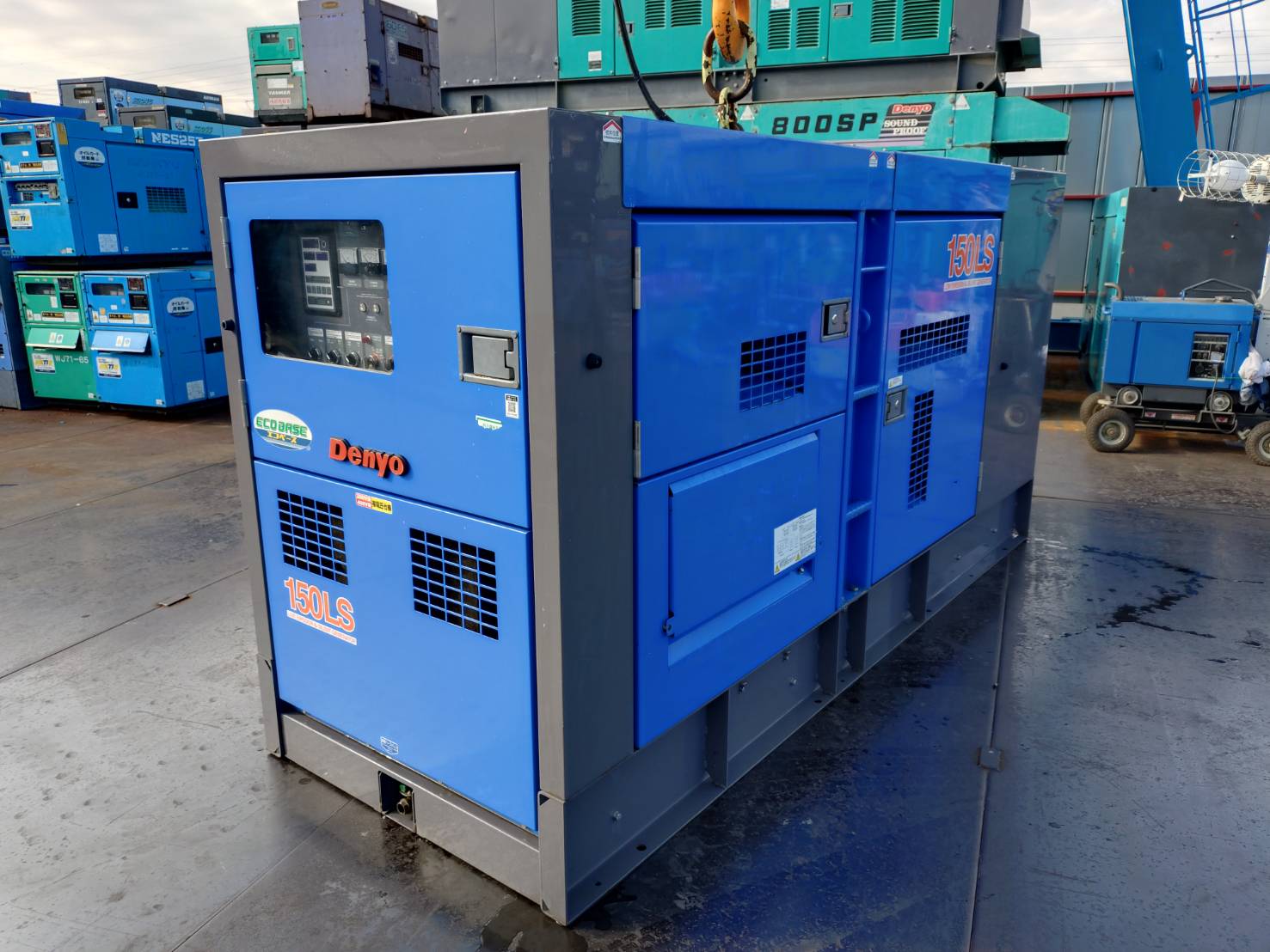 中古発電機 DCA-150LSIE #212-1