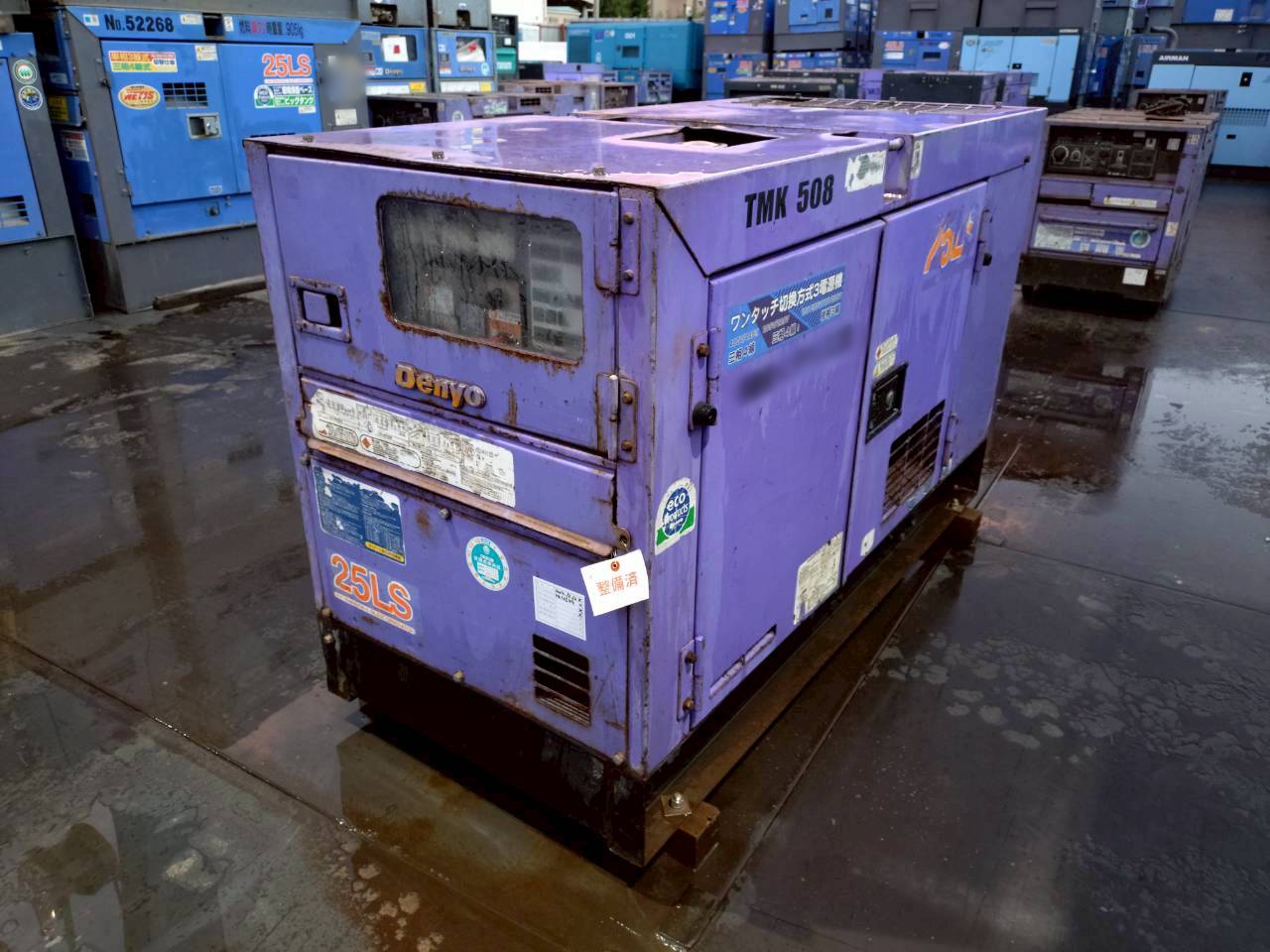 中古発電機 DCA-25LSK #205-1