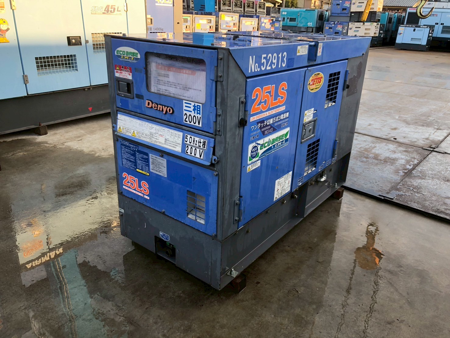 中古発電機 DCA-25LSKE #202-1