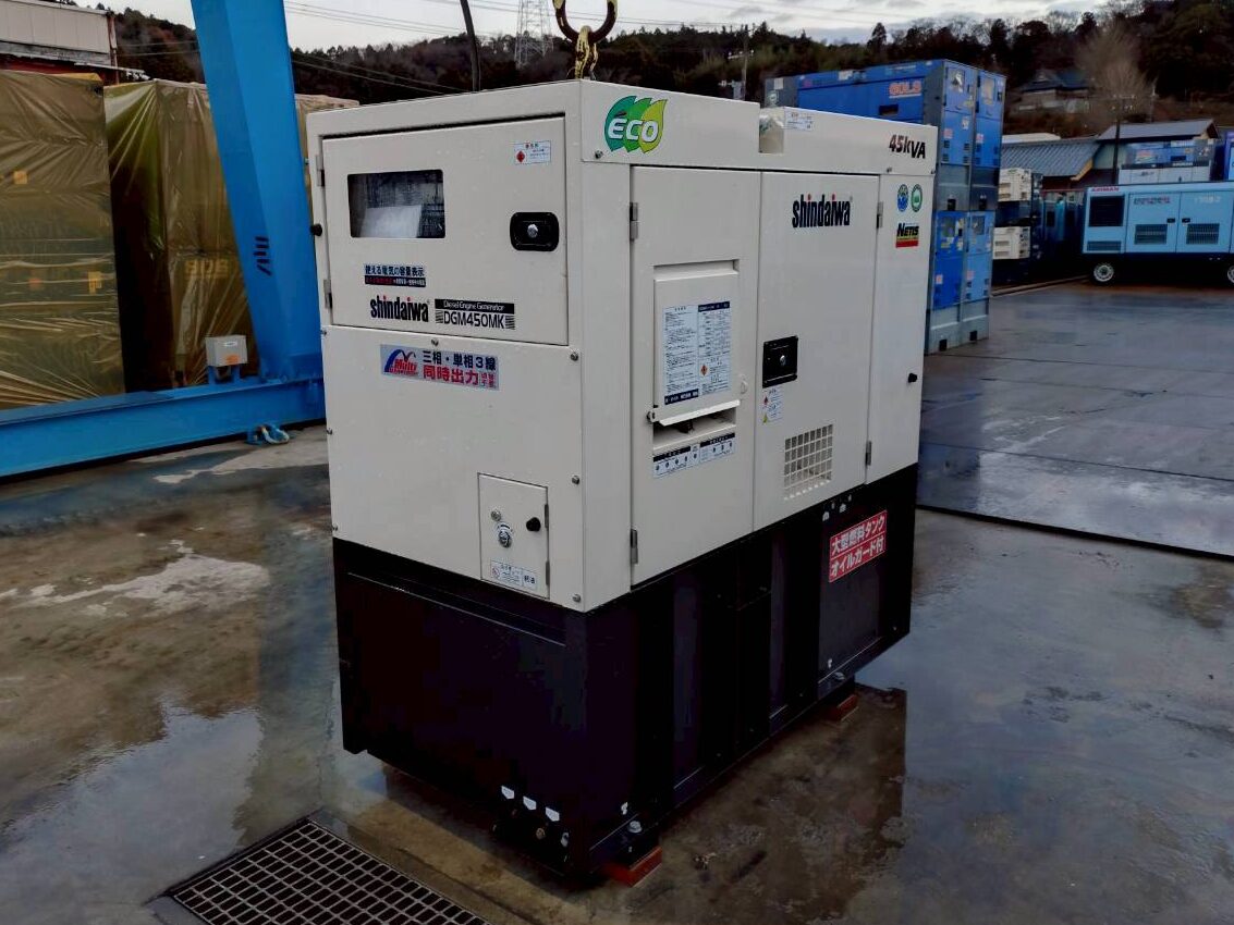 中古発電機 DGM450MK-P #199-1