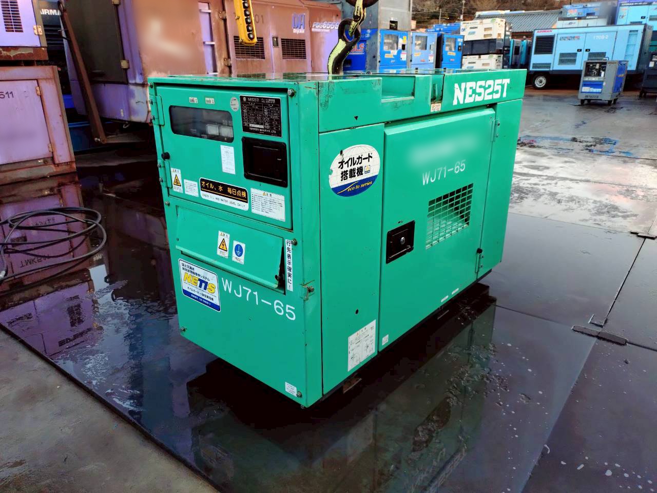 中古発電機 NES25TI #206-1