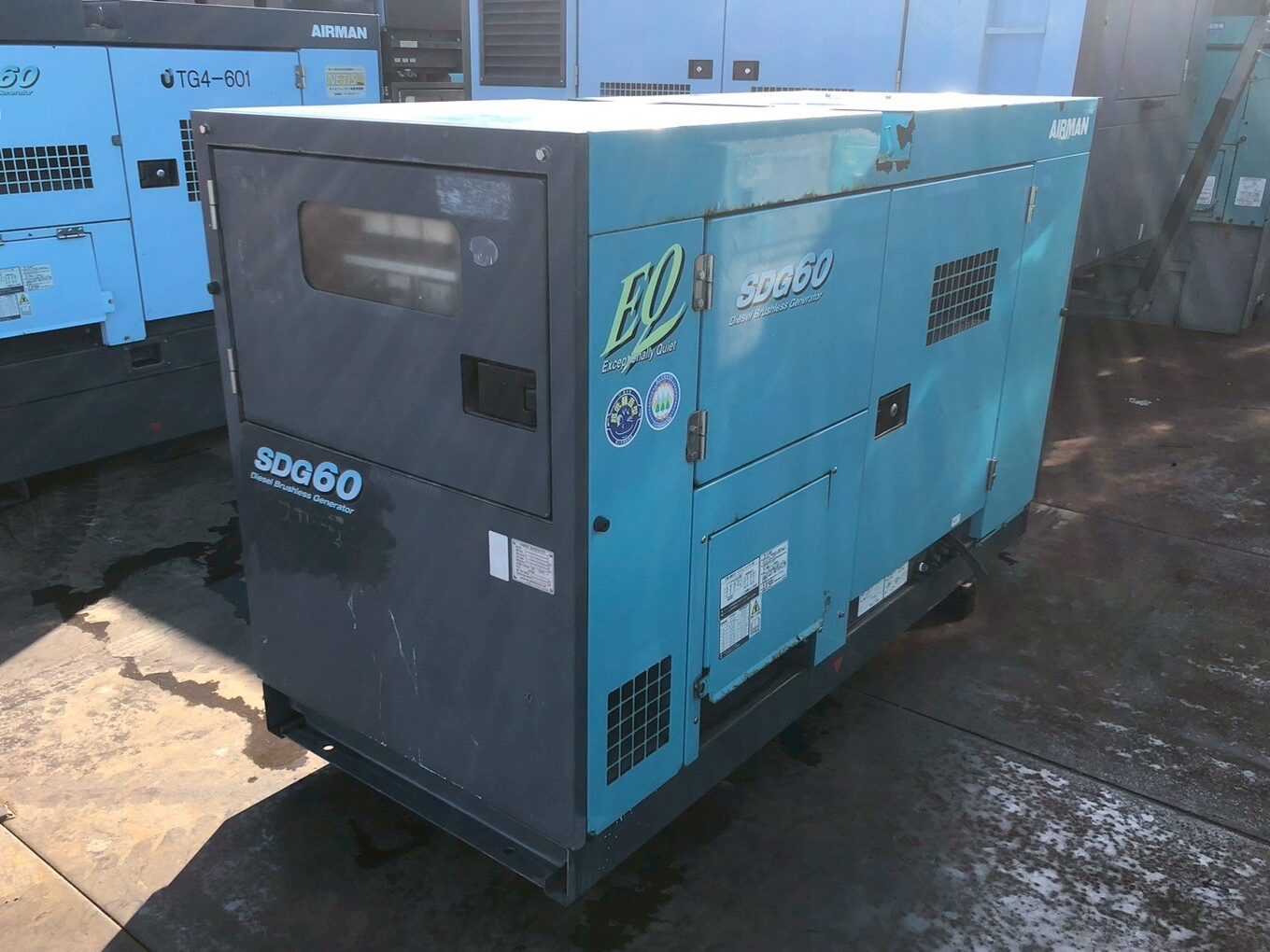 中古発電機 SDG60S #207-1