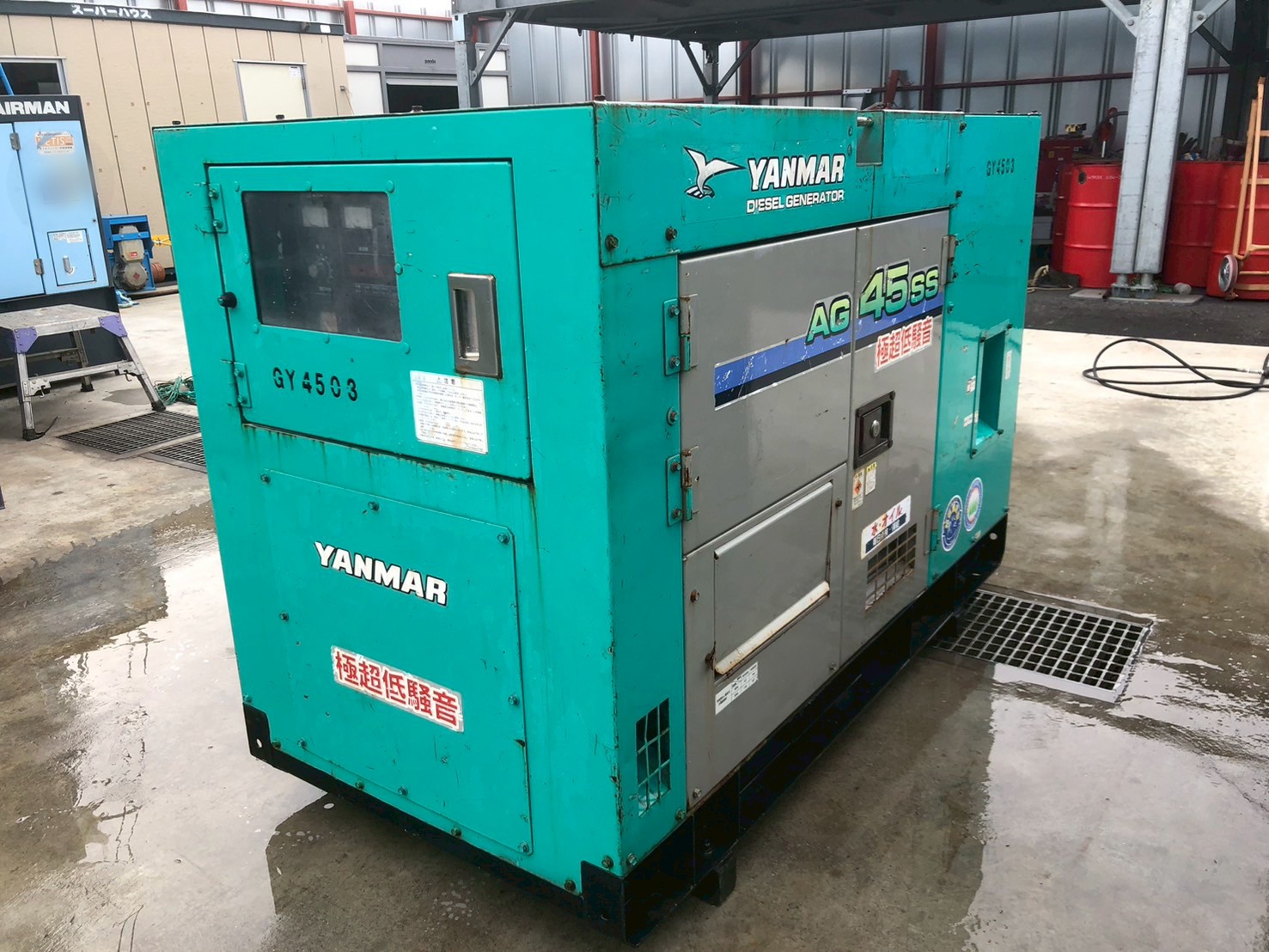 中古発電機 AG45SS #224-1