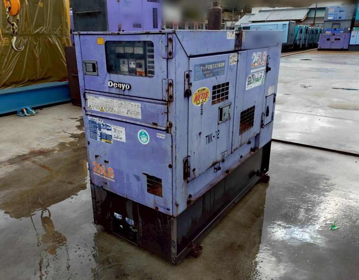 中古発電機 DCA-25LSKB #221-1