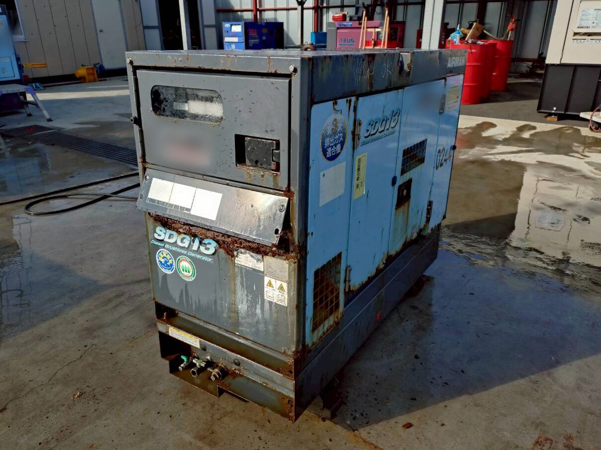 中古発電機 SDG13S-7B1N #218-1