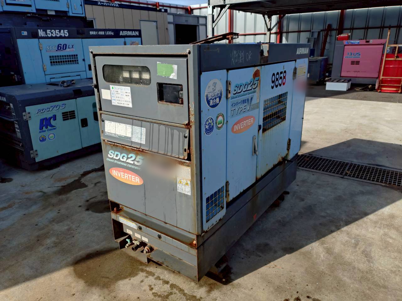 中古発電機 SDG25S-7B1 #222-1