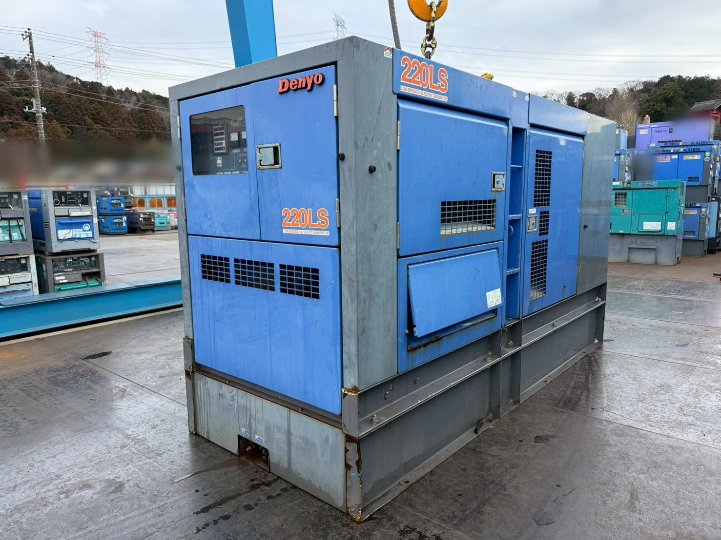 中古発電機 DCA-220LSIB #240-1