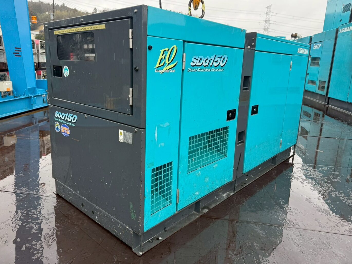 中古発電機 SDG150S-3A6 #237-1